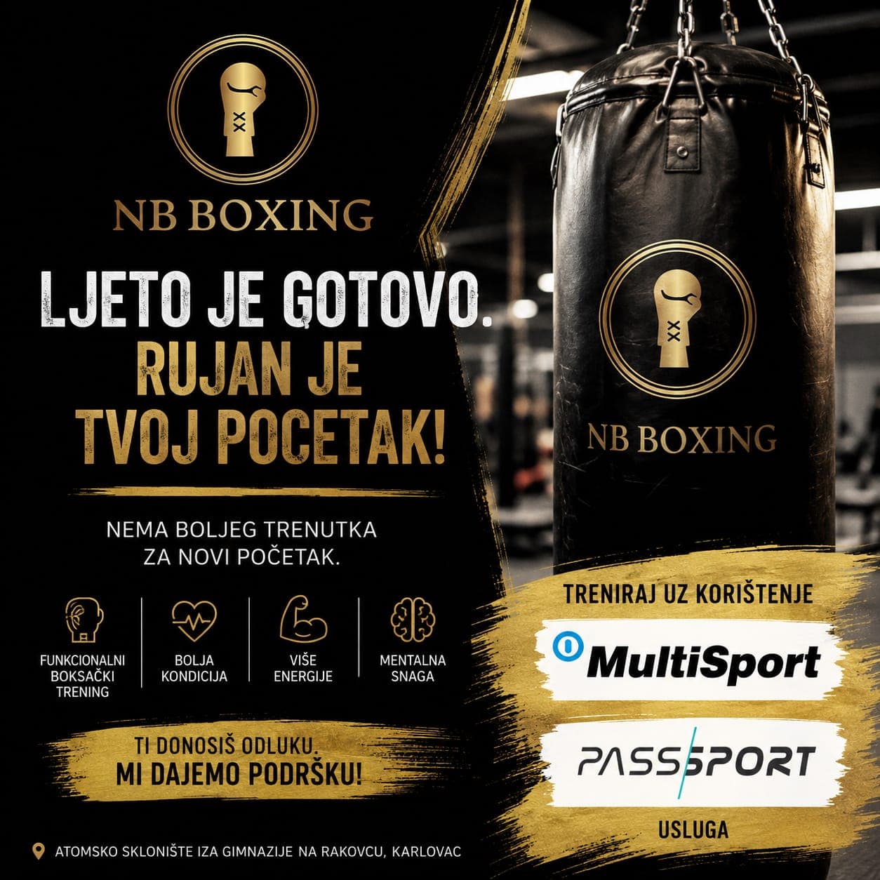 Ljeto je uskoro gotovo, vrijeme je za nove ciljeve! 🌞🥊